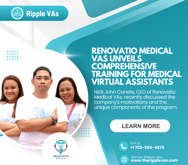 Renovatio Medical VAs Unveils Comprehensive Training for Medical Virtual Assistants